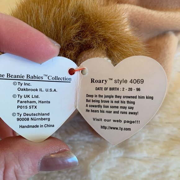 Roary lion Ty Beanie Baby style 4069 - Picture 6 of 7
